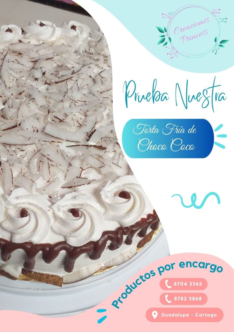 Torta Fría de Choco Coco Entera